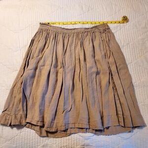 Not Perfect Linen 1950s City Skirt